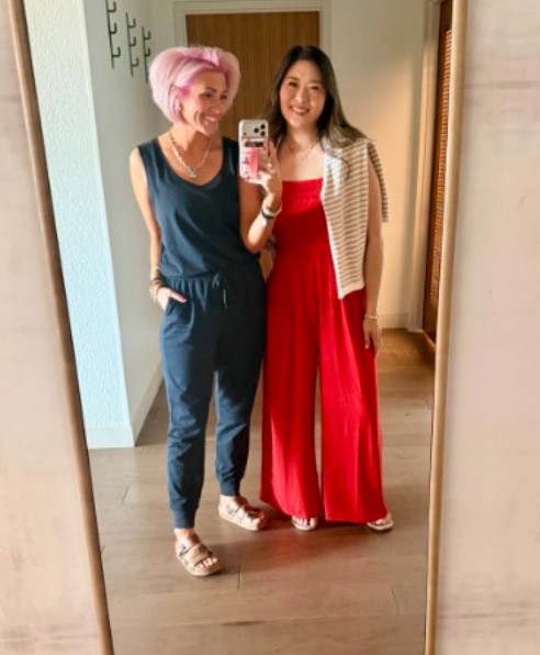 Mirror selfie!! Had the best time with this babe on our little overnighter to see Demi Lovato!! 

 #LTKootd #LTKSaleAlert #LTKTravel