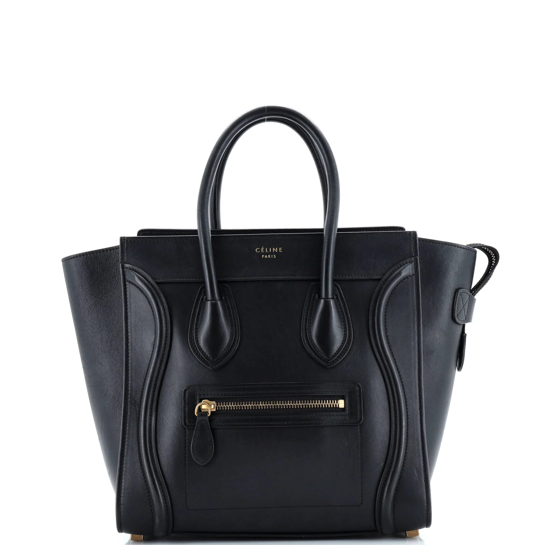 Pre-Loved Celine Luggage Bag Smooth Leather Micro | Zulily
