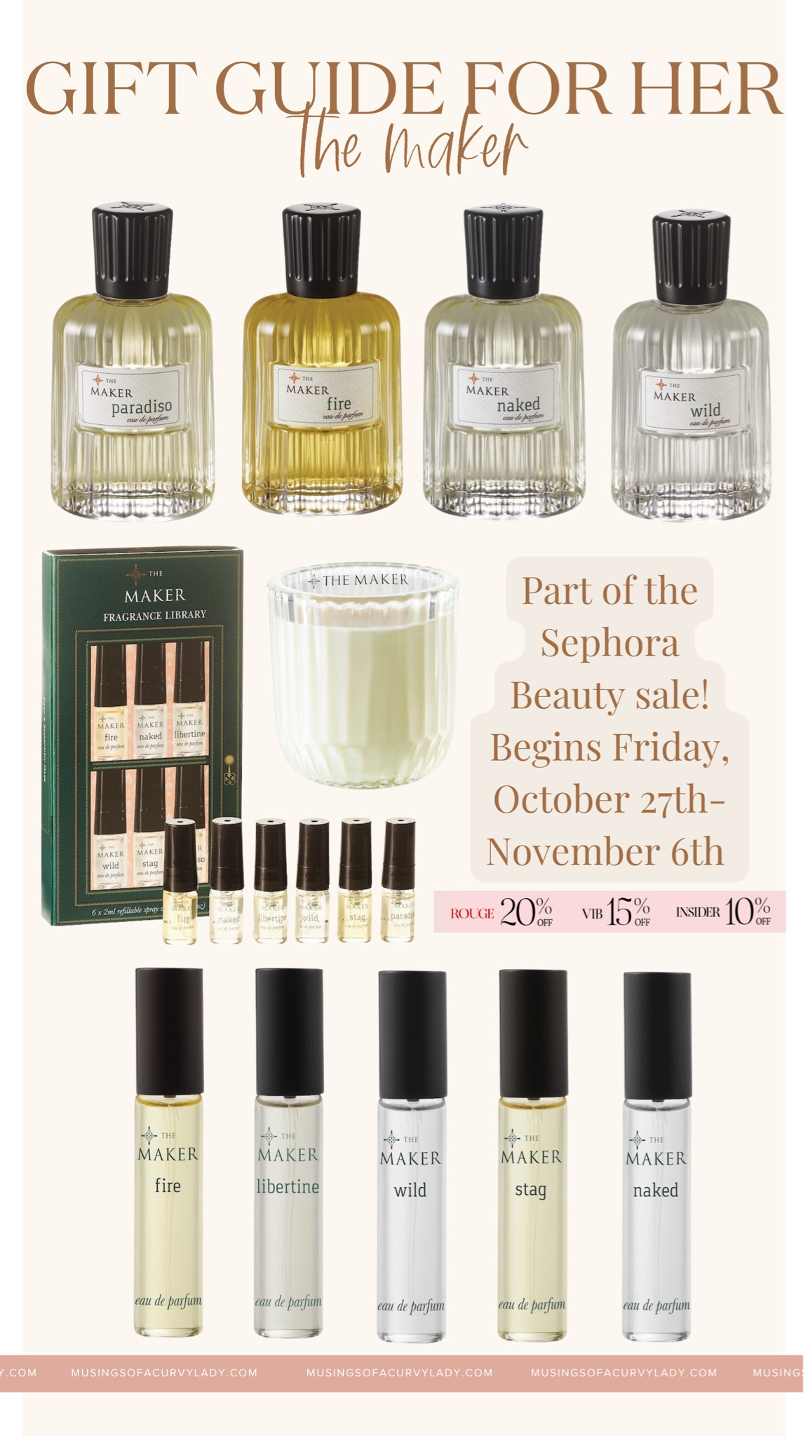 The maker gift guide!

Candle, perfume, travel size perfume, roll on perfume, fragrance 

#LTKGiftGuide #LTKbeauty #LTKsalealert