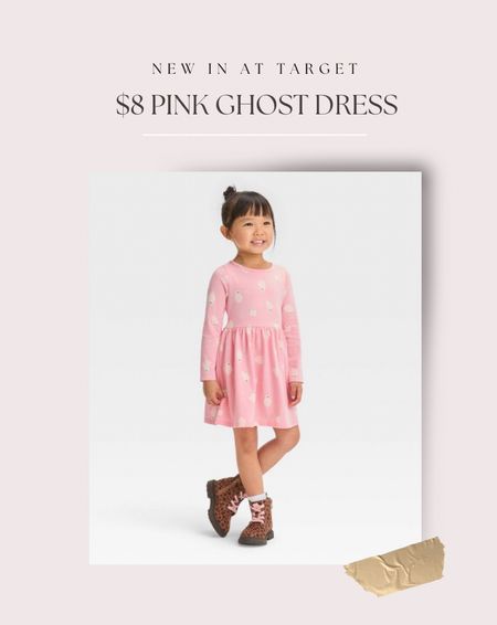 The cutest $8 Halloween pink ghost dress from Target! 

#LTKSeasonal #LTKfamily #LTKBacktoSchool