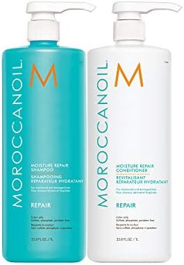 Moroccanoil Moisture Repair Shampoo and Conditioner | Amazon (US)