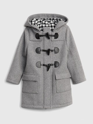 Flannel-Lined Duffle Coat | Gap US