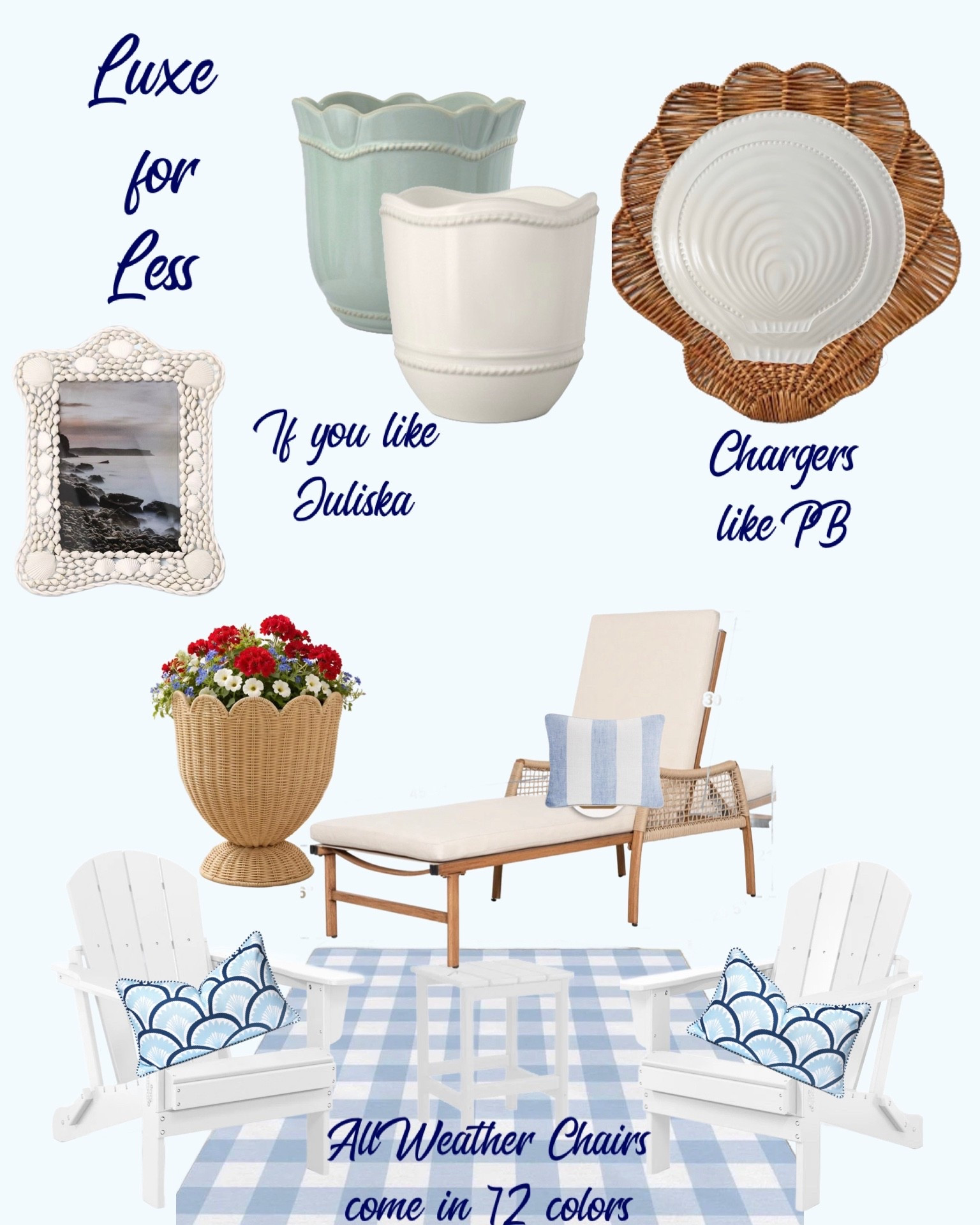 Luxe for Less Summer Edittion

#LTKSeasonal #LTKHome