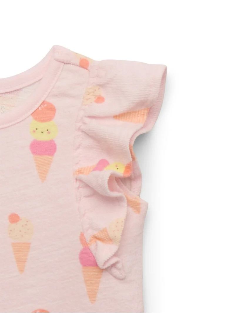Garanimals Baby Girls Print Flutter Tank Top, Sizes 0M-24M | Walmart (US)
