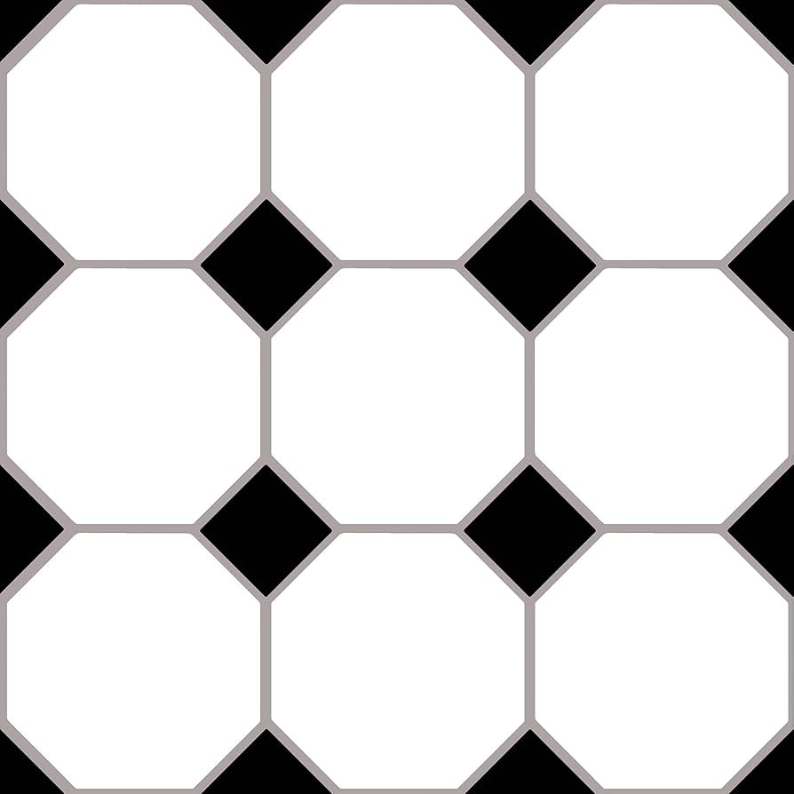 FloorPops Hudson Peel & Stick Floor Tiles, Black | Amazon (US)