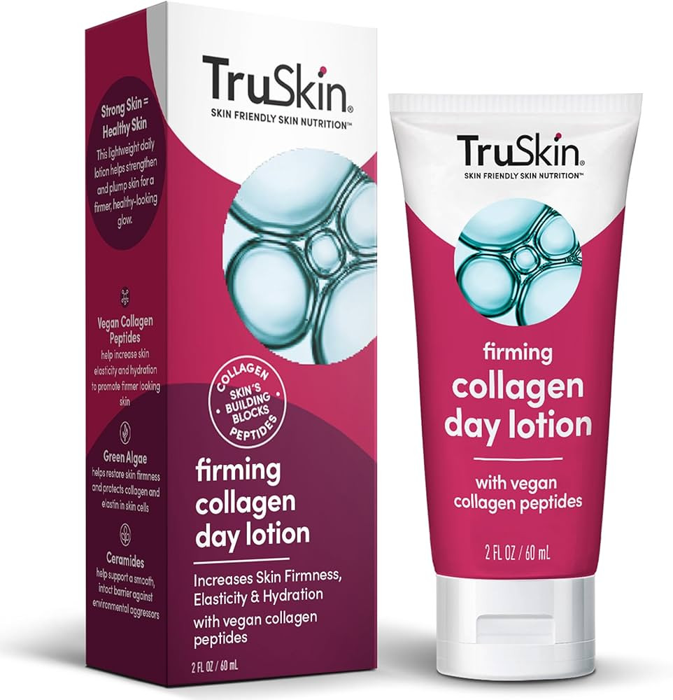 TruSkin Collagen Cream for Face – Firming Day Lotion with Vegan Collagen Peptides, Tri-Ceramide... | Amazon (US)