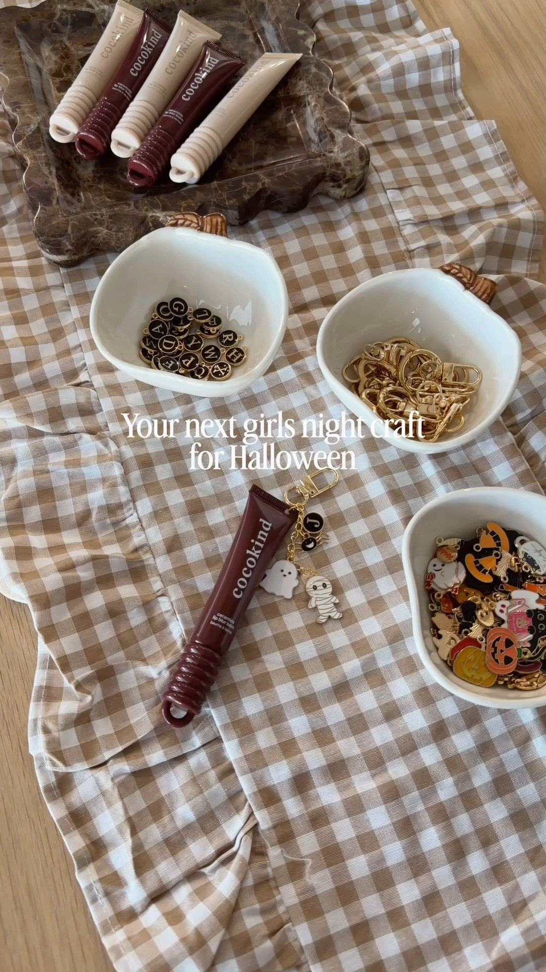 Your next girls night craft - Halloween edit 🤎

#girlsnight #craft #diy #lipglosscharm #entertainingathome #hostess #fall #halloween #lipgloss #charms

#LTKSeasonal #LTKHome #LTKBeauty