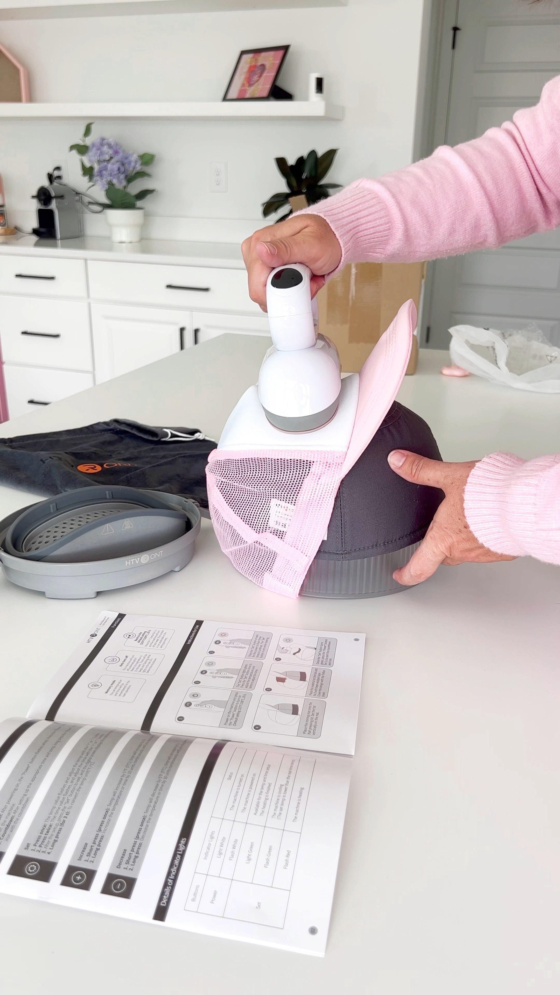 Hi Friend! New hat heat press machine from @htvront 😊 It’s small, cute, and really simple to use. The instructions are easy to understand, so you’ll be making hats in no time.

I’ve already made a few, and I’ll show them off later! Plus, HTVRont gave me some special discounts for you:

👉🏻 From March 18th to April 21st, use these codes: 

🥳 BARBARA10 for 10% off hats and bundles 
(if you spend over $60)
🥳 HTVRONTUS20 for 20% off all vinyl

Just copy and paste this link into your browser to get the deals: 
https://bit.ly/3PDYbZh

Remember to use the codes when you buy! 



#LTKhome #LTKVideo