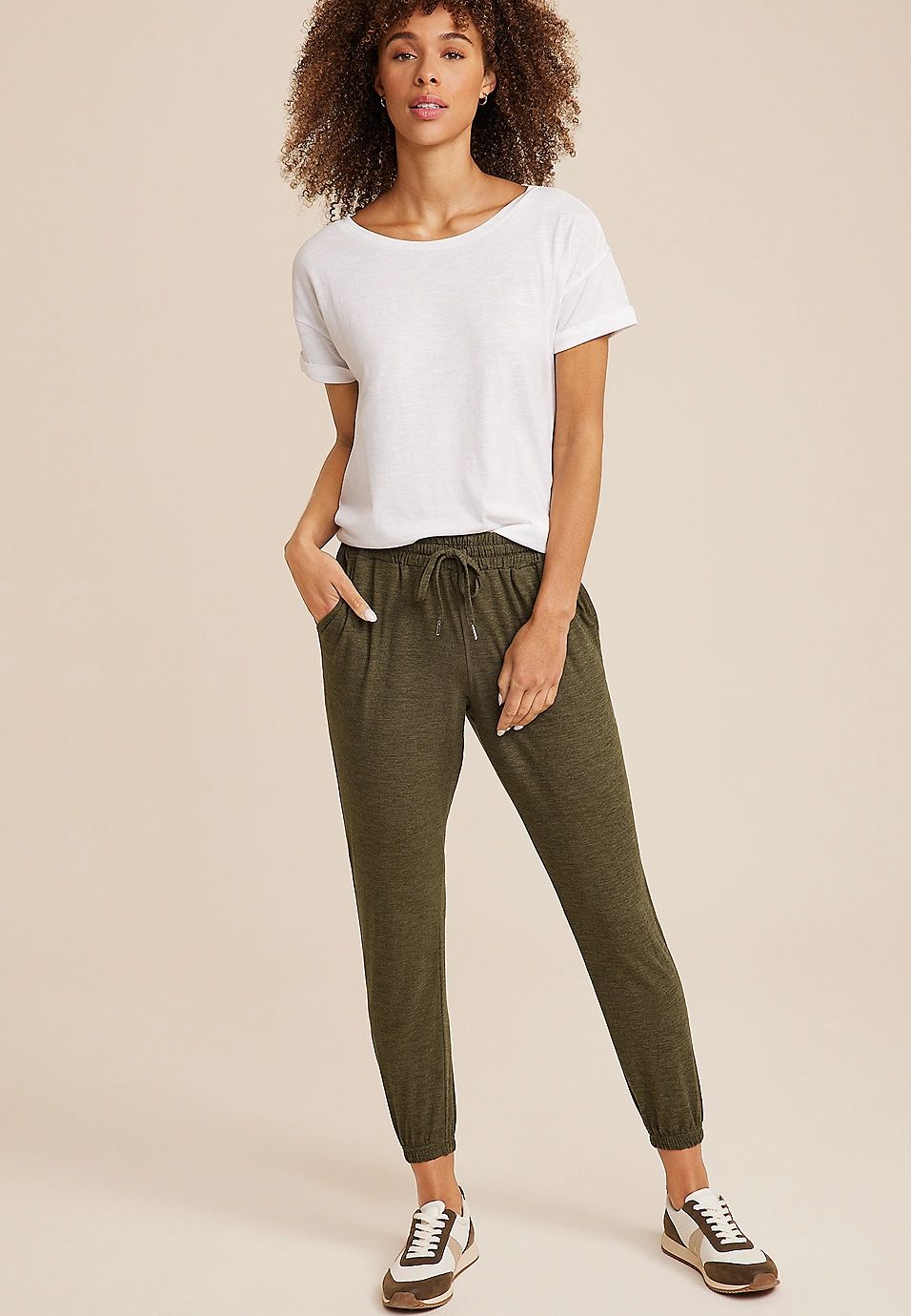 Cloud Stretch High Rise Jogger | Maurices