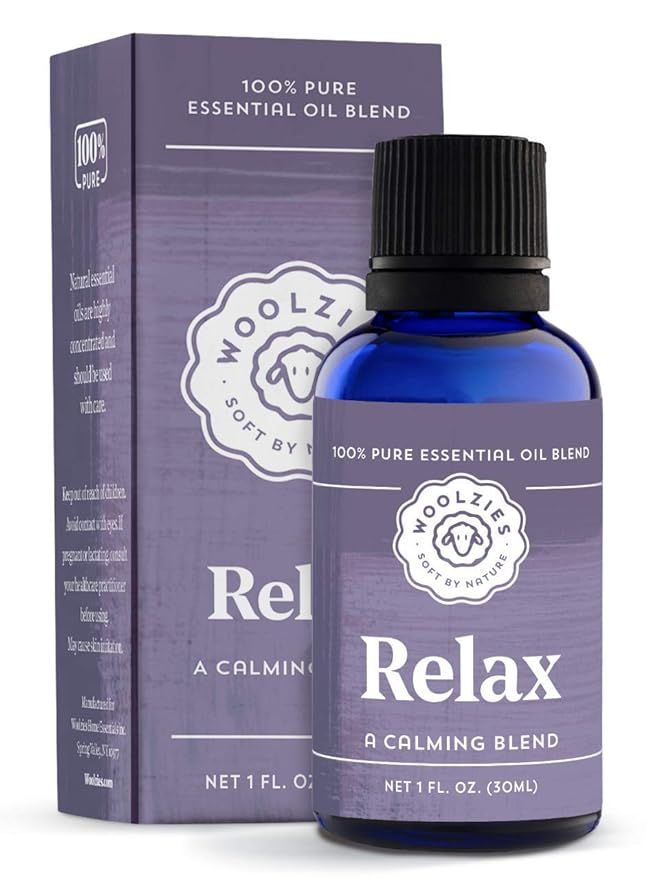 Woolzies Relax Essential Oil Blend | Helps Relax & Sleep better Faster Restful | Undiluted Therap... | Amazon (US)
