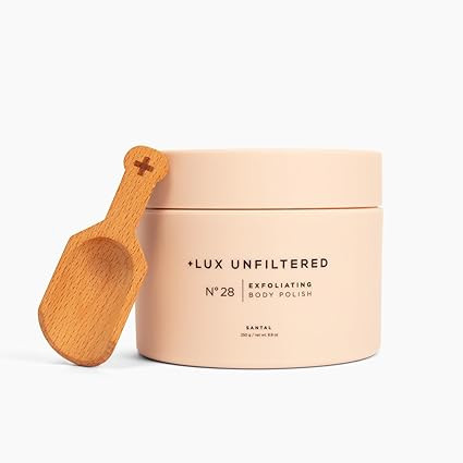 + Lux Unfiltered N°28 Exfoliating Body Polish in Santal - Exfoliating Body Scrub with Shea Butte... | Amazon (US)