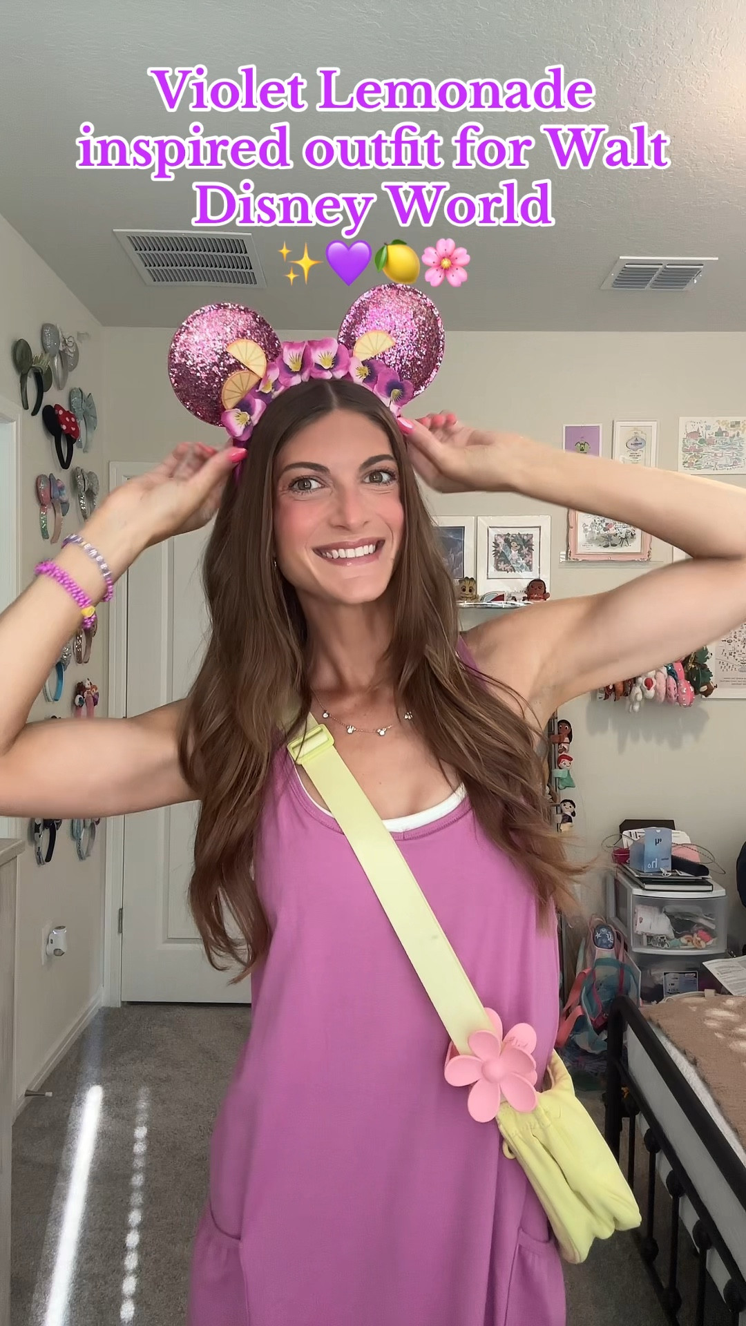 Violet lemonade inspired outfit for Epcot 💜✨🍋🌸 #disney #disneyoutfit #disneyoutfitinspo #disneyootd #epcot #comfyoutfit #disneystyle #disneyparks #amazonfinds #targetfinds #etsy 

#LTKStyleTip #LTKFindsUnder50 #LTKActive