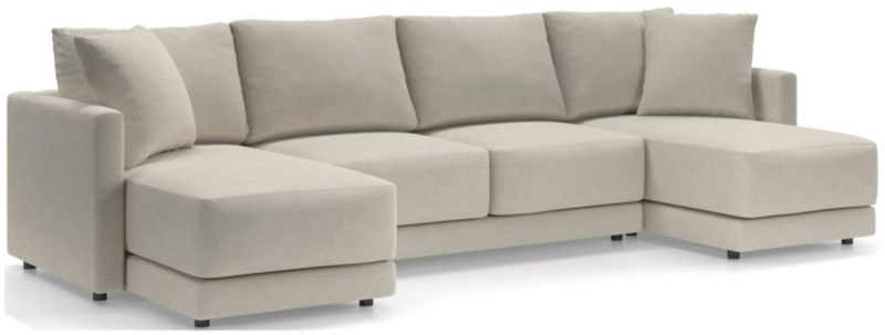 Gather 3-Piece Sectional Sofa + Reviews | Crate & Barrel | Crate & Barrel