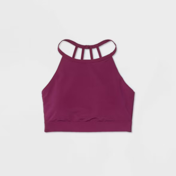 Women's Low Support High Neck Bra - All in Motion™ | Target