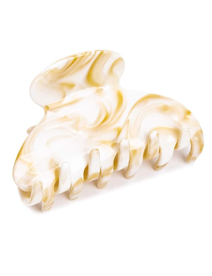 Handmade Celluloid Acetate French Design Barrettes Tortoise Shell Claws Hair Claw Luxury Fashion ... | Amazon (US)