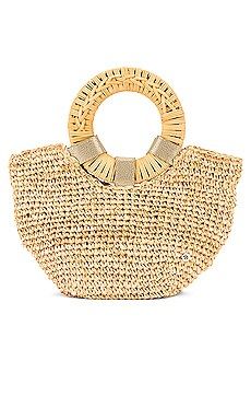 florabella Gili Bag in Natural & Gold from Revolve.com | Revolve Clothing (Global)