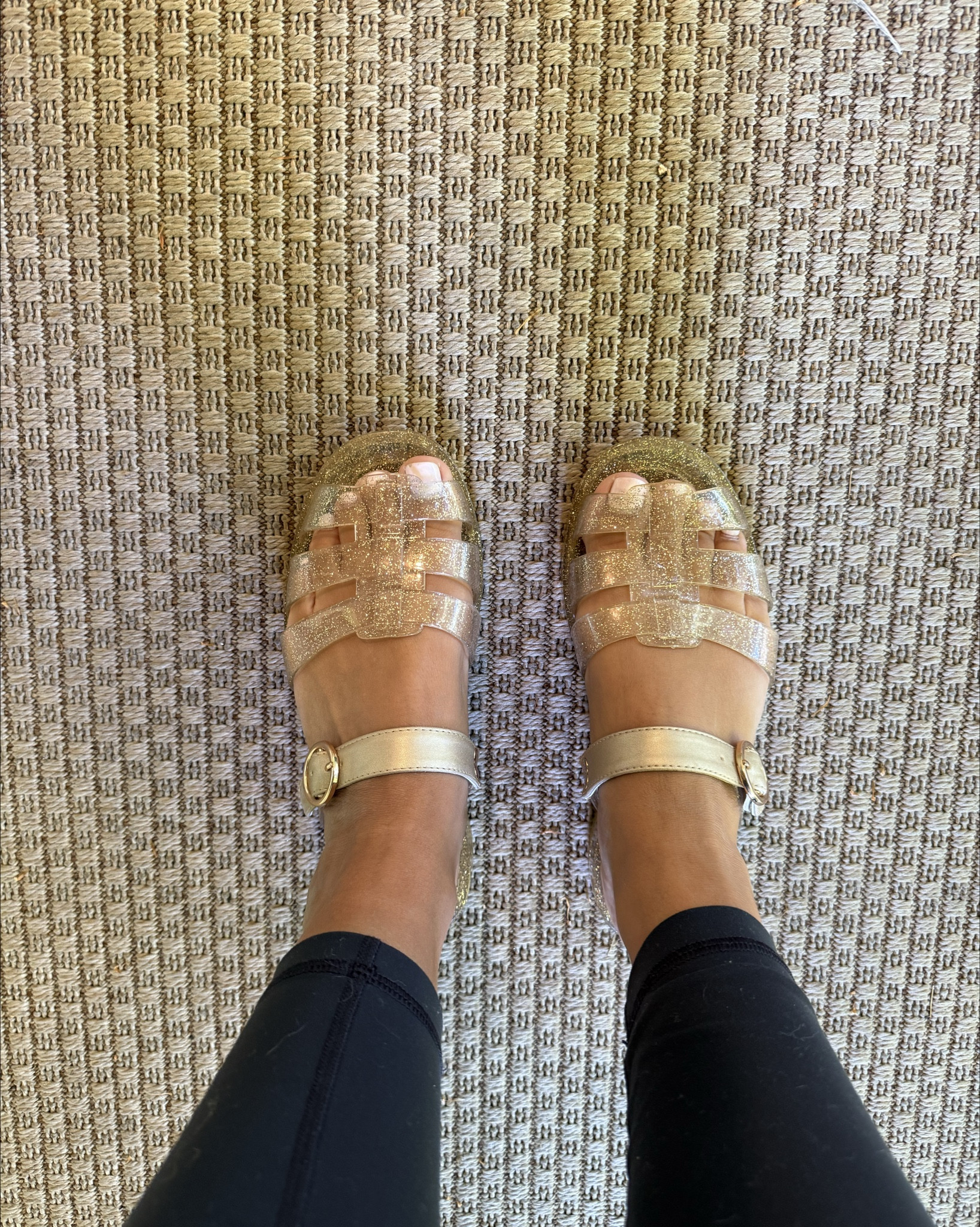 How cute are these adult jellies? Love the leather strap - they also come in other colors! #sandals #shoes

#LTKSeasonal #LTKFindsUnder100 #LTKStyleTip