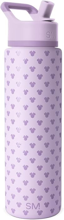 Simple Modern Summit Water Bottle with Straw Lid | Disney 30oz Leak Proof Stainless Steel Insulat... | Amazon (US)