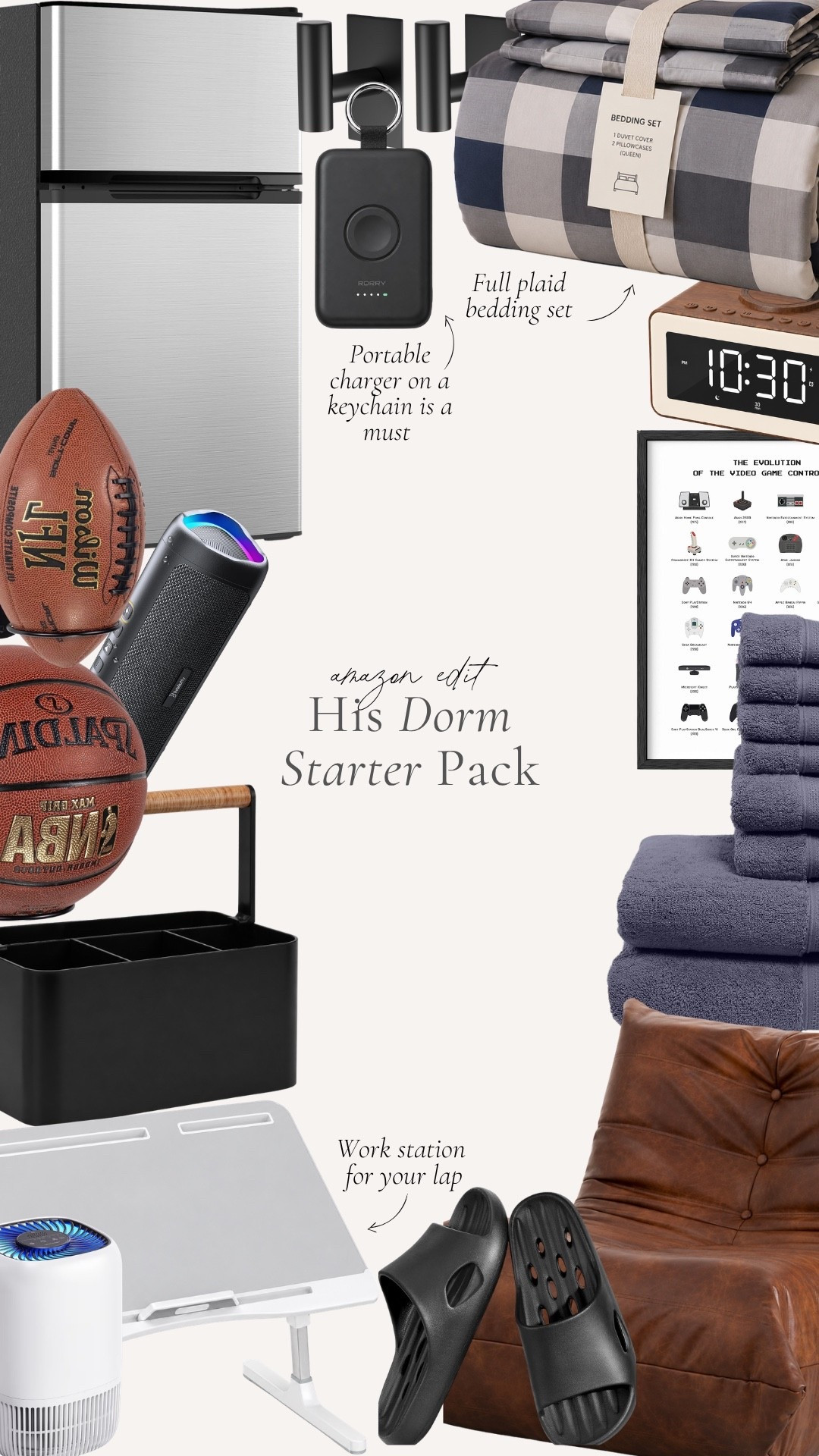Starter kit for HIS dorm room!

#LTKdayinmylife #LTKgrwm #LTKmorningroutine