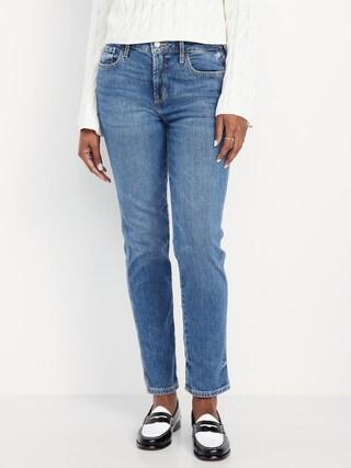 Curvy High-Waisted Vintage Slim Jeans | Old Navy (US)