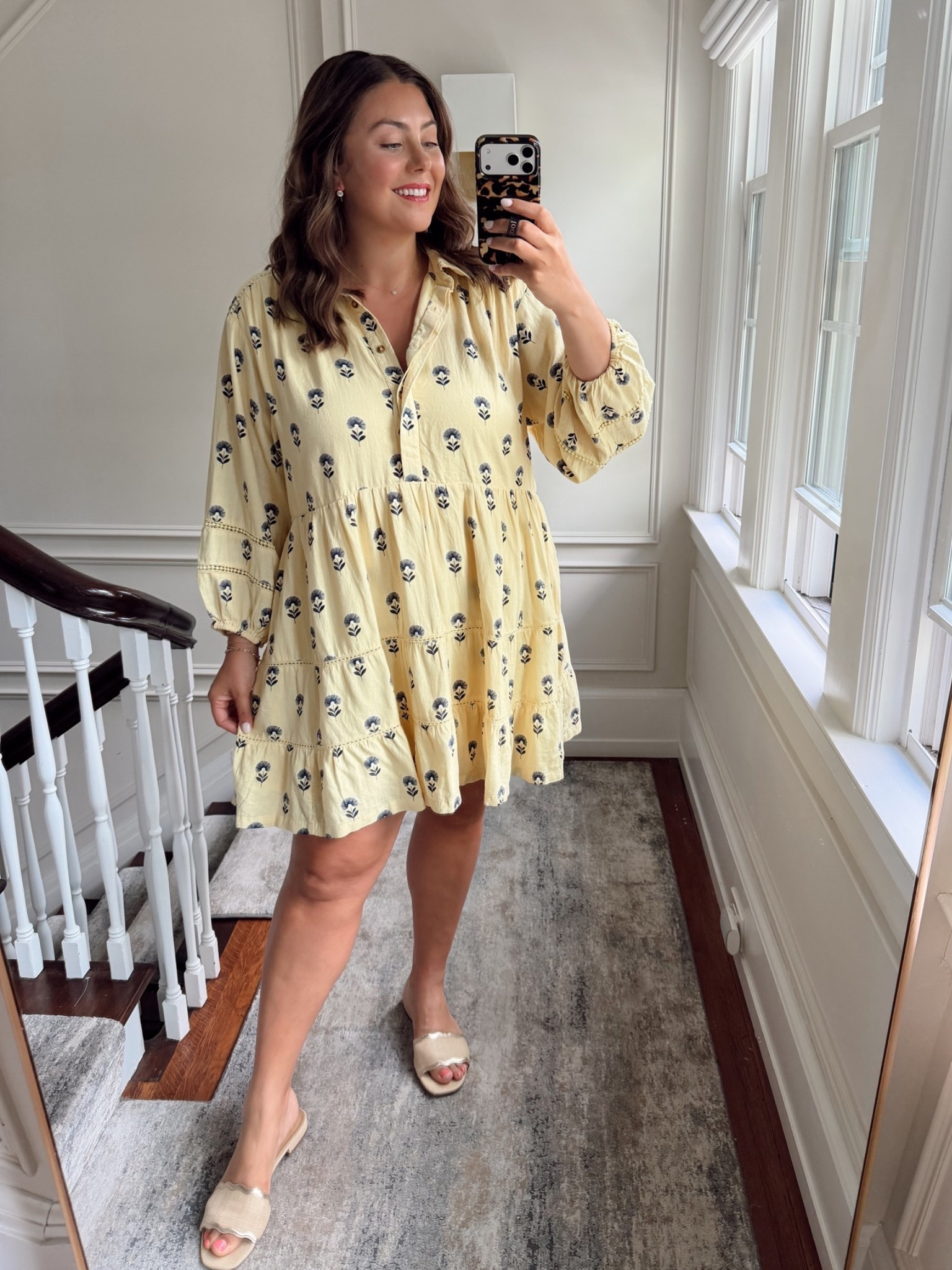 Wearing size 2X in dress (sized up for length)

#LTKSeasonal #LTKMidsize #LTKootd