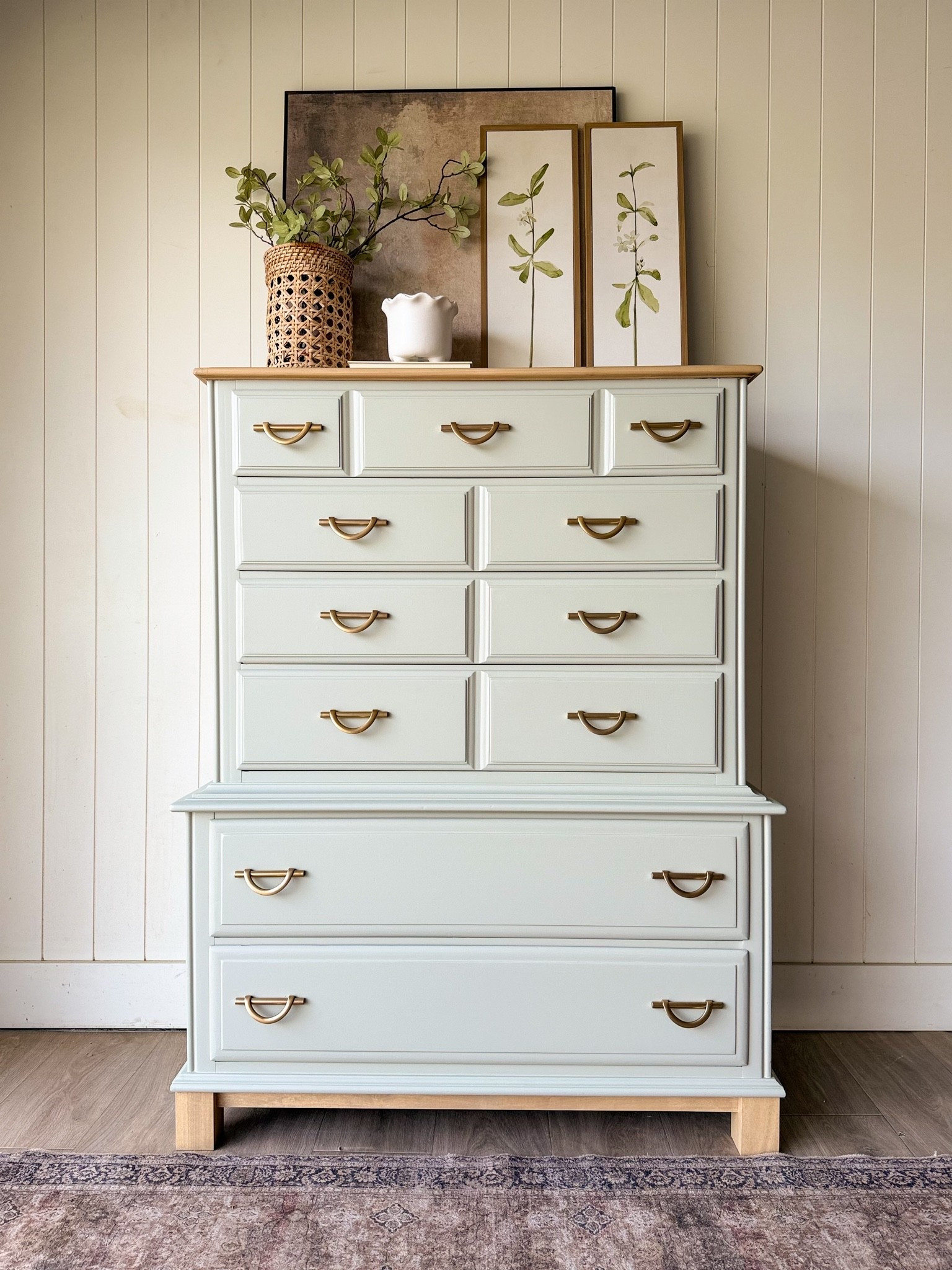 Vintage tallboy makeover