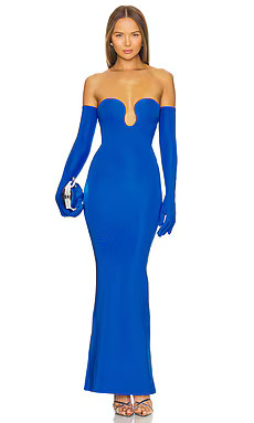 MISCREANTS Jessica Dress in Blue from Revolve.com | Revolve Clothing (Global)