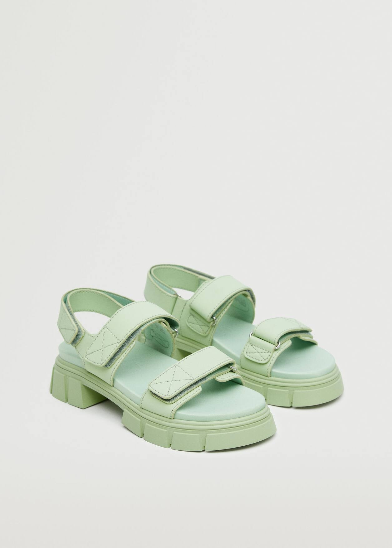 Velcro strap sandal | MANGO (US)