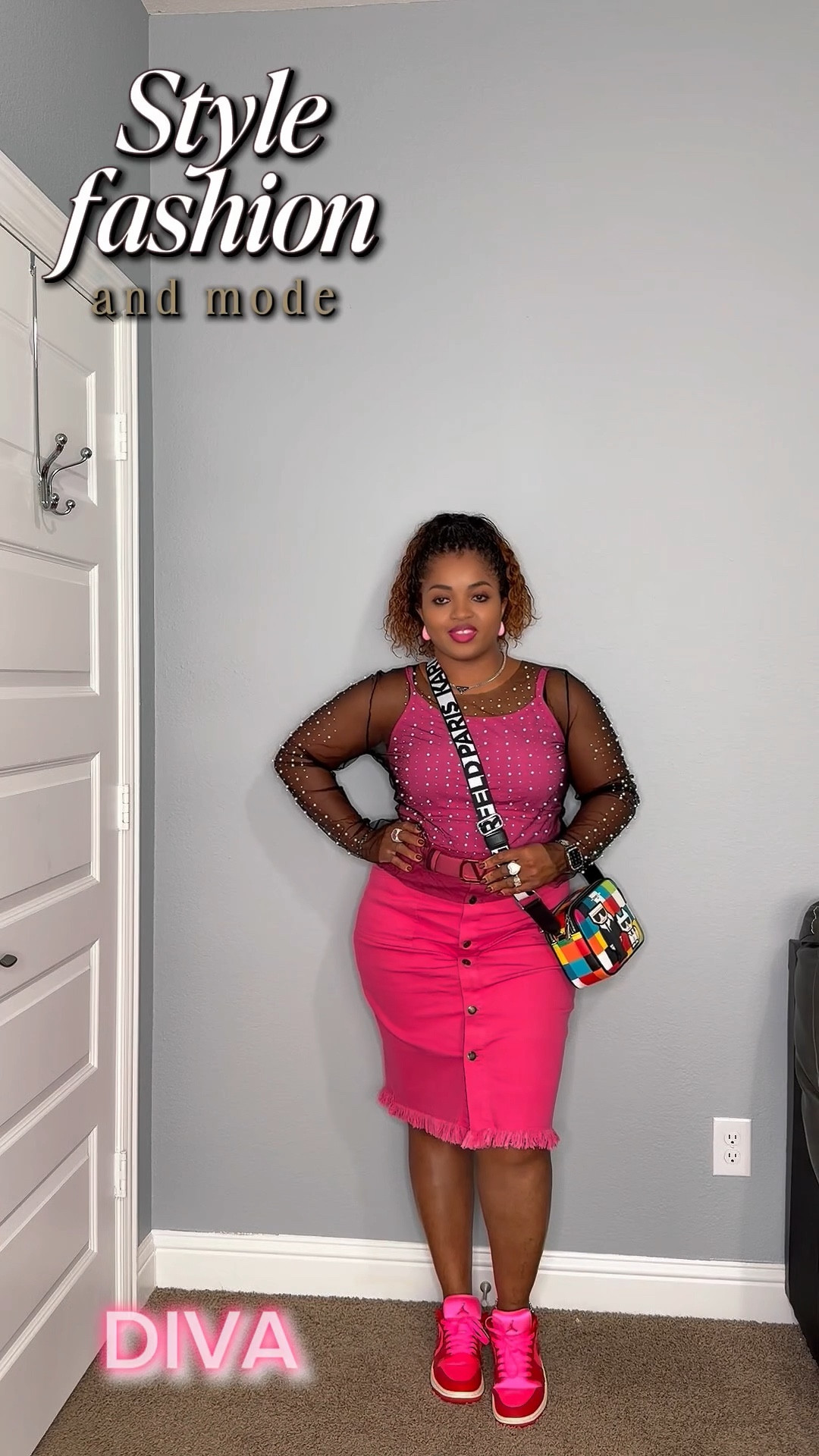 Jeans Skirt and mesh top

#LTKU #LTKStyleTip #LTKItBag