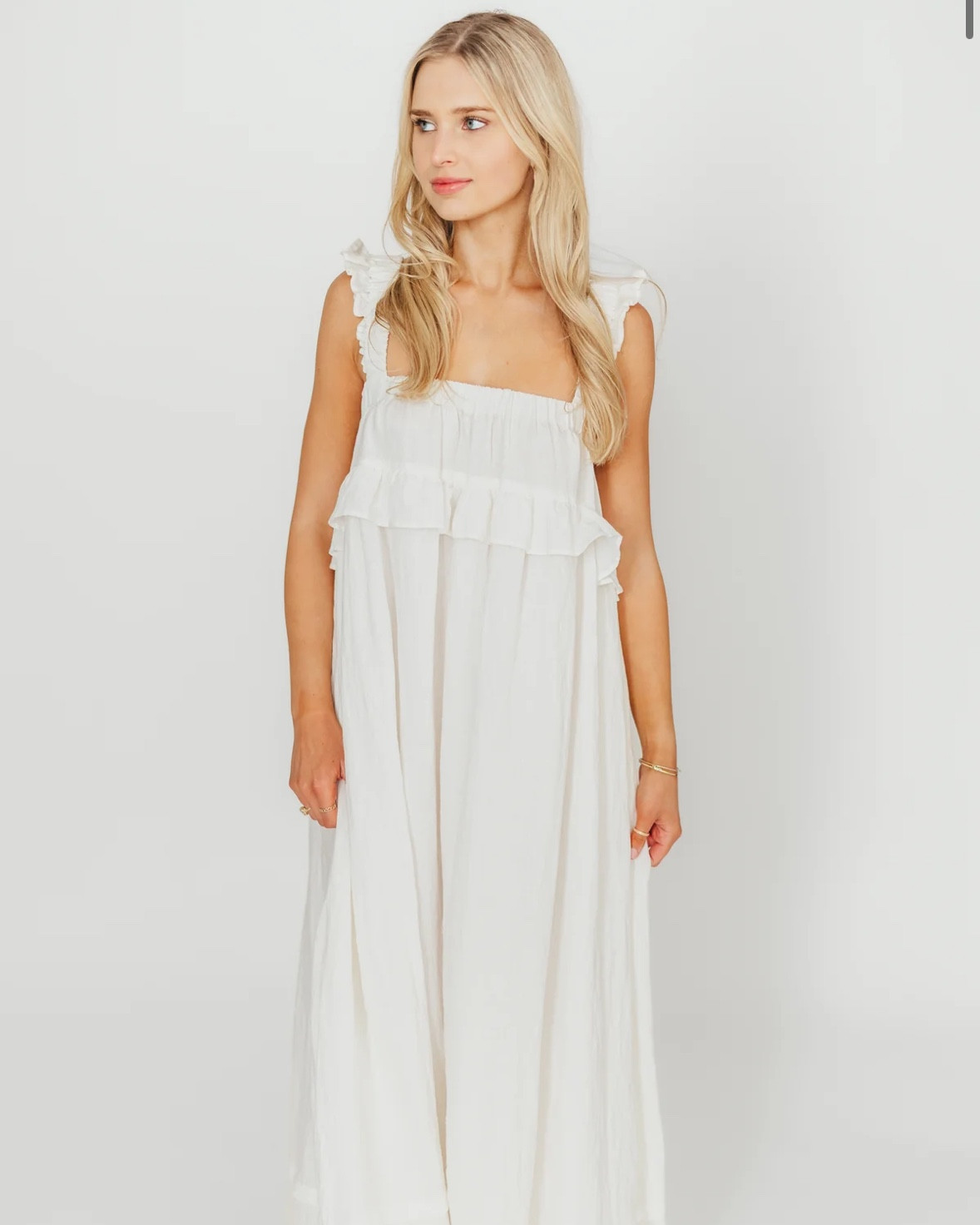 Worth collective white maxi 🤍 love how feminine and dainty this one is! Linen maxi dress

#LTKBump #LTKWatchNow #LTKBaby