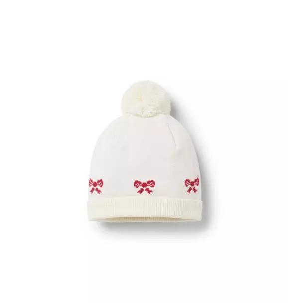 Baby Bow Pom Beanie | Janie and Jack