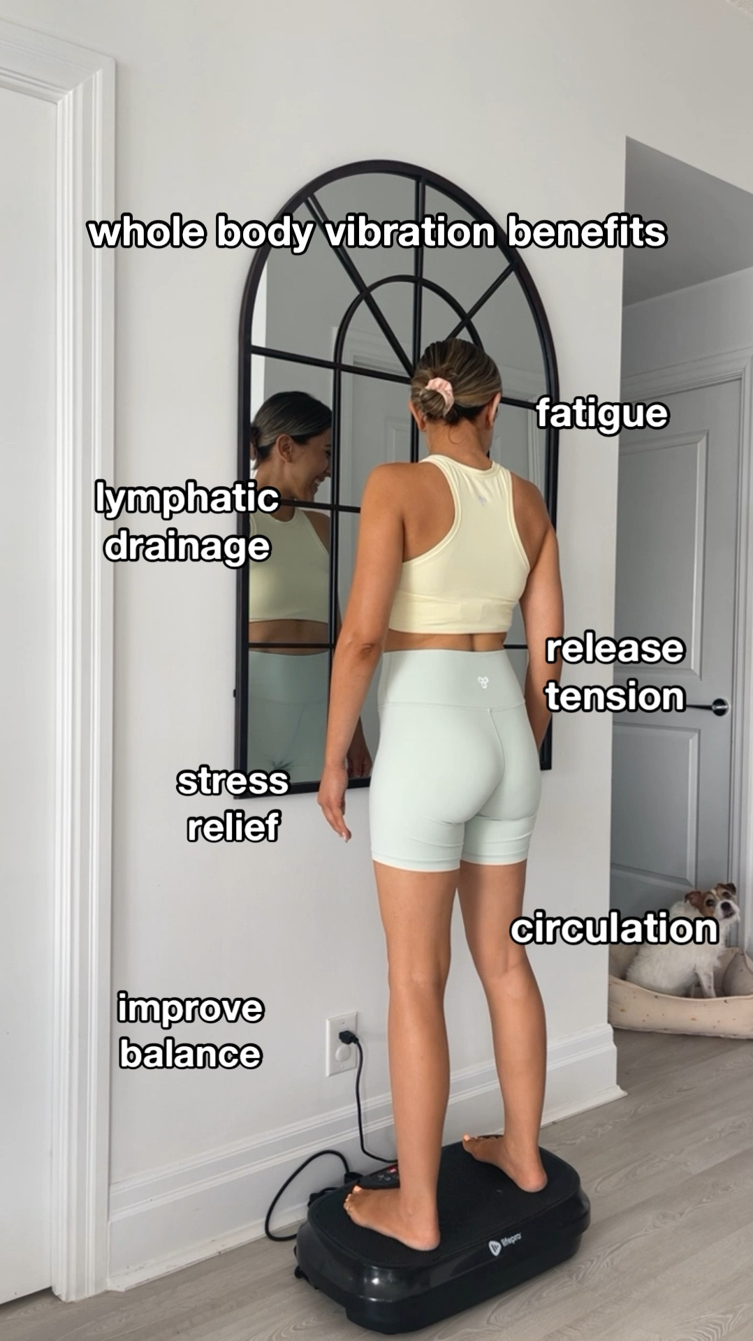 LET’S SHAKE IT OFF ✨

I love this vibration plate for 👇

✨Lymphatic flow (our lymphatic system is responsible for removing “waste” in our bodies like bacteria, viruses, toxins and abnormal cells) when we don’t move the lymph there’s a build up of waste leaving us feeling sluggish or leading to other health issues

✨Improved blood circulation (every organ thrives, great for our muscles and tissues)

✨Stress relief (literally shaking off helps)

✨Fatigue (the less you move the more tired you become, more movement = more energy, energy goes where energy flows)

#mommywellness #vibrationplate #lymphaticdrainage #wellnessthatworks 

#LTKFitness #LTKActive