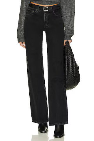 ANINE BING Hugh Jean in Vintage Black from Revolve.com | Revolve Clothing (Global)