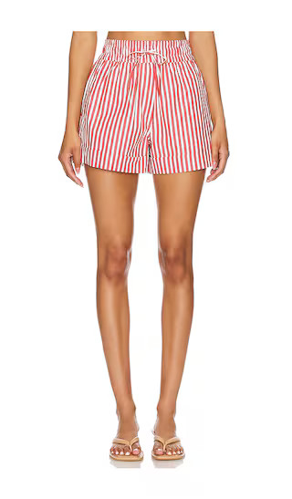 Elasticated Shorts in Barbados Cherry | Revolve Clothing (Global)