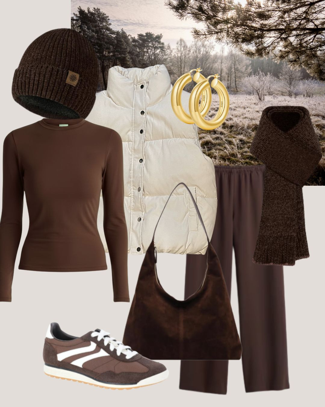 A chic comfy outfit for winter!