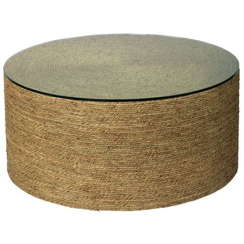 Harbor Rope Coffee Table - Natural - Jamie Young - Brown | One Kings Lane