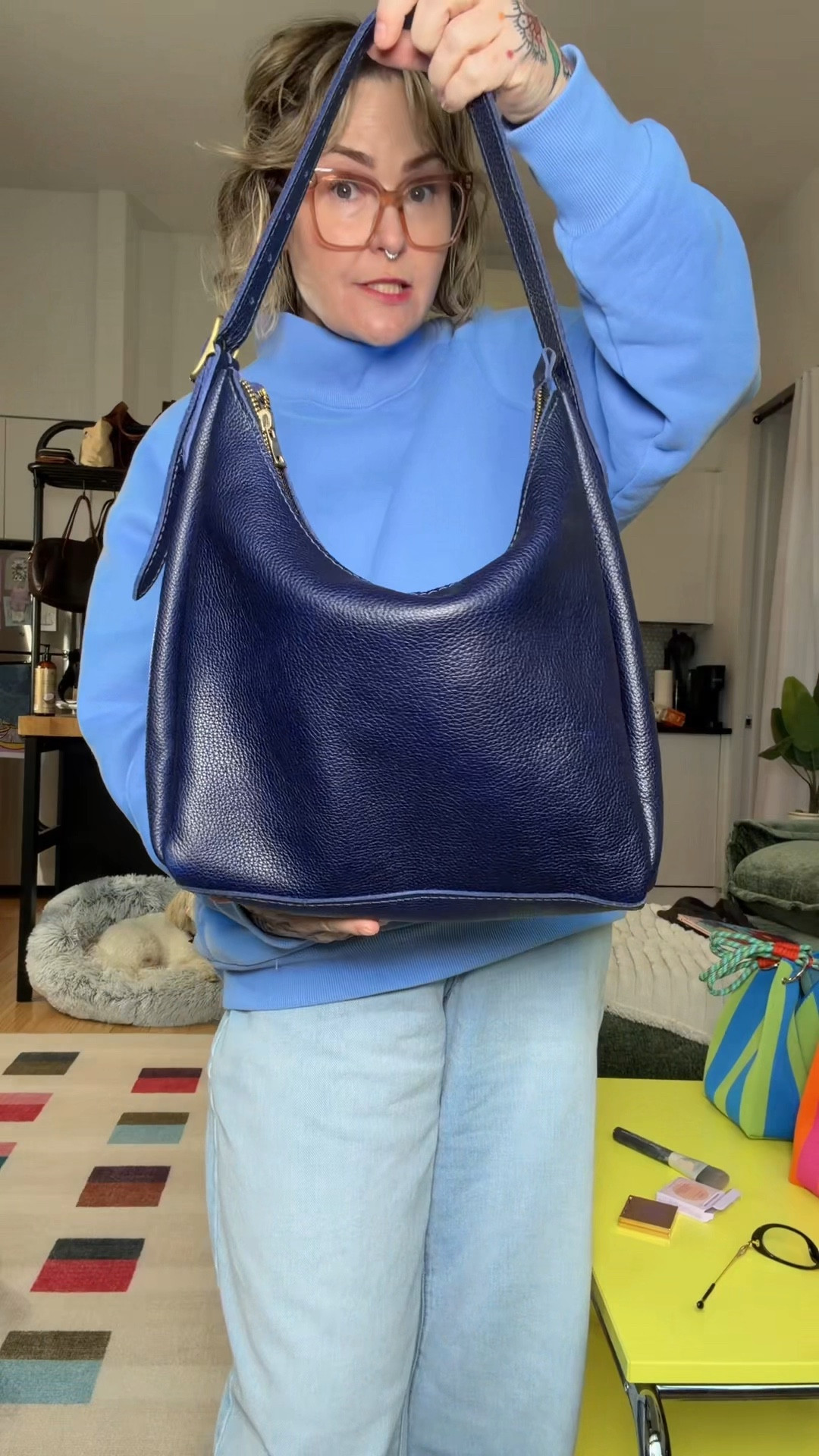 Found a new work bag/uni bag in such a rich and chic blue color💙😭

#LTKWorkwear #LTKOver40