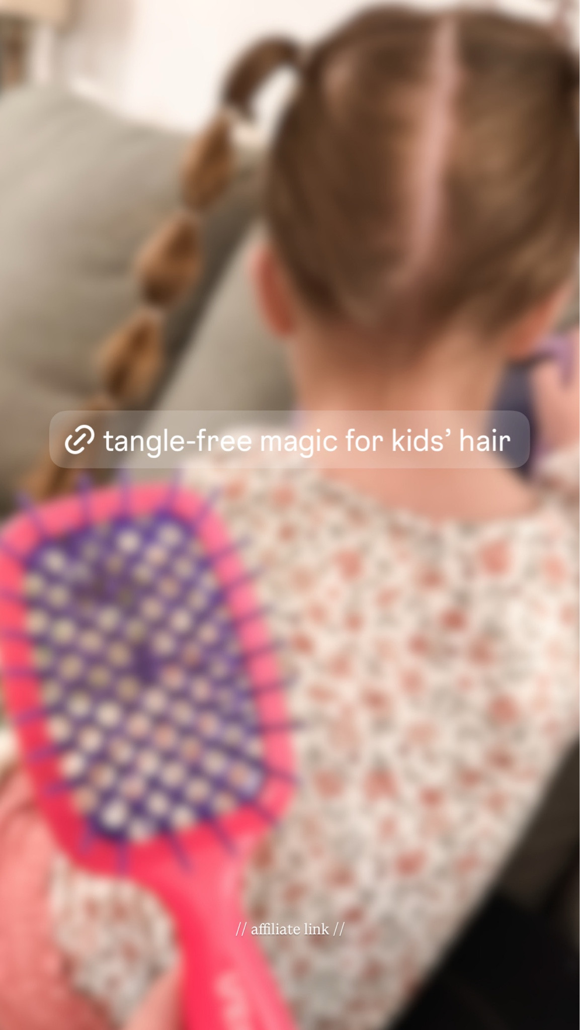 I seriously can’t say enough good things about this little brush! I didn’t buy the hype originally, but eventually caved and now I can’t imagine ever using a different brush (for me or my daughter!). It glides through knots so well & it’s easy to keep clean. This is the mini version that I use for my kiddo. I have the full-size version for me.

#LTKKids #LTKBeauty #LTKselfcare