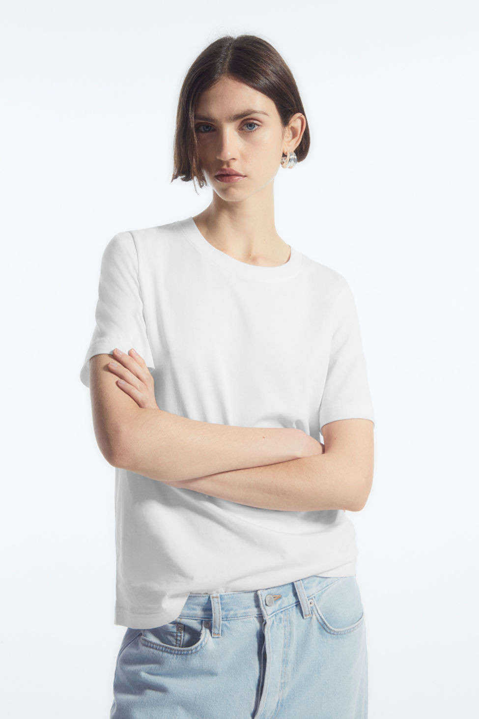 24/7 T-SHIRT - White - COS | COS UK