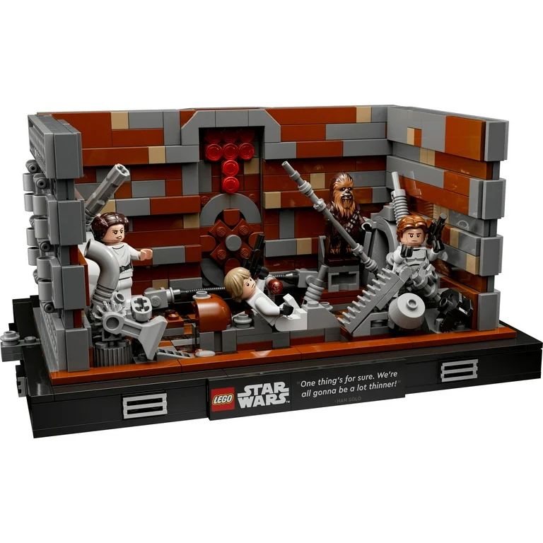 LEGO Star Wars Death Star Trash Compactor Diorama 75339 Building Kit for Adults; Brick-Built Scen... | Walmart (US)