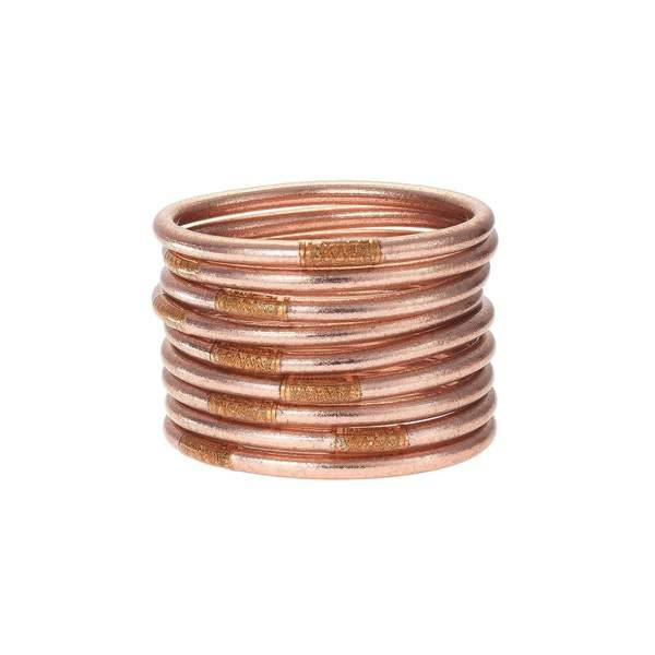 Rose Gold All Weather Bangles® (AWB®) - Serenity Prayer | BuDhaGirl