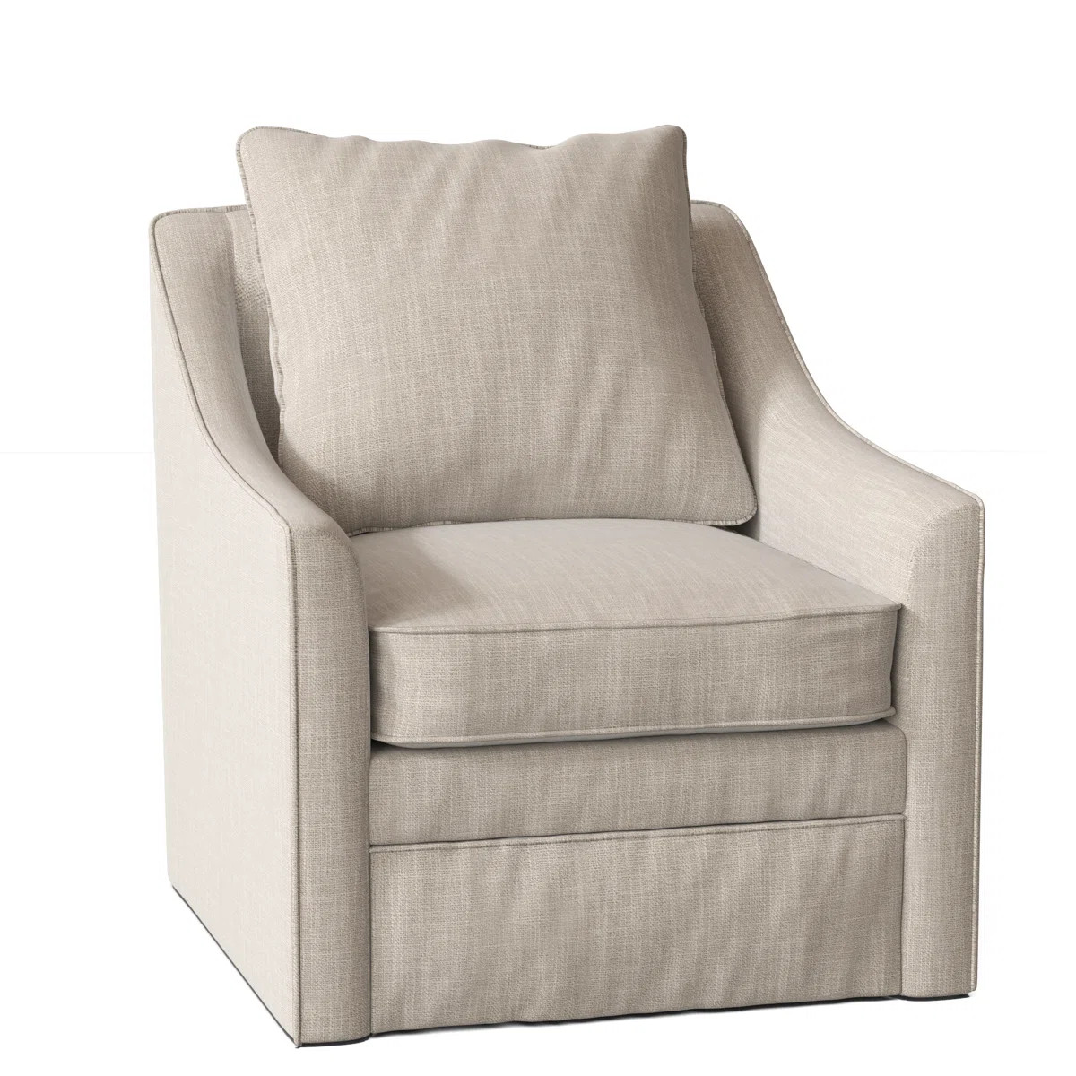 Quincy Upholstered Swivel Armchair | Wayfair North America