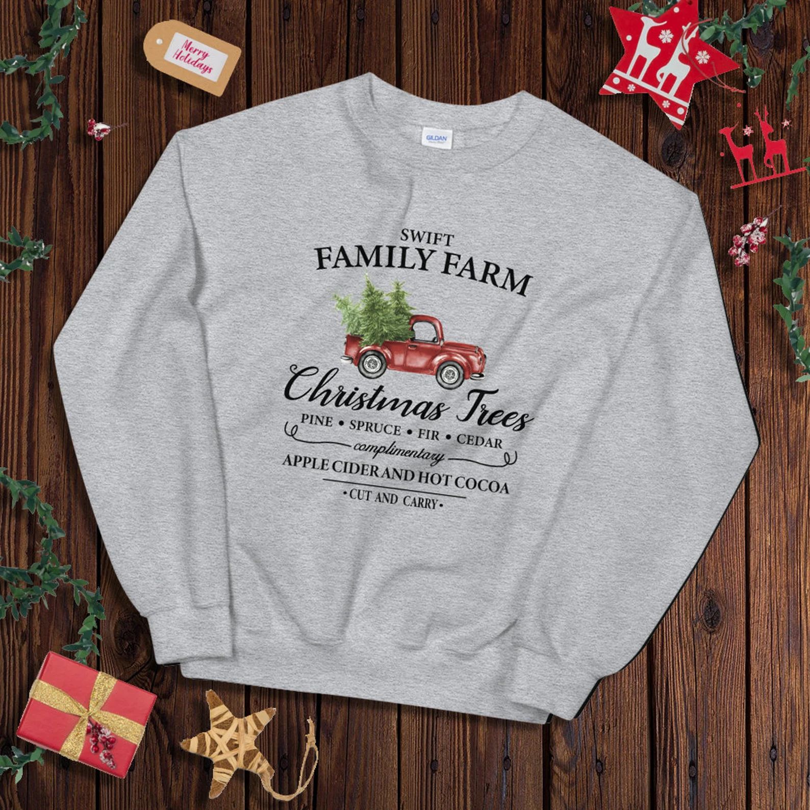Christmas Tree Farm Sweatshirt | Etsy (US)