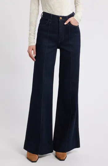rag & bone Skylar High Waist Flare Trouser Jeans in Rinse at Nordstrom Rack, Size 25 | Nordstrom Rack