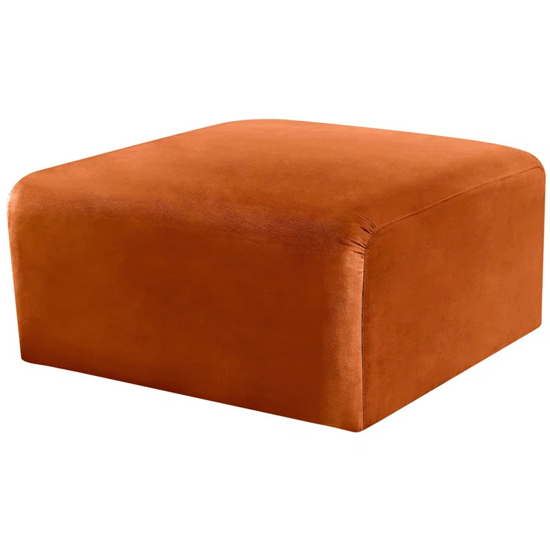 Humdan Velvet Ottoman | Wayfair North America