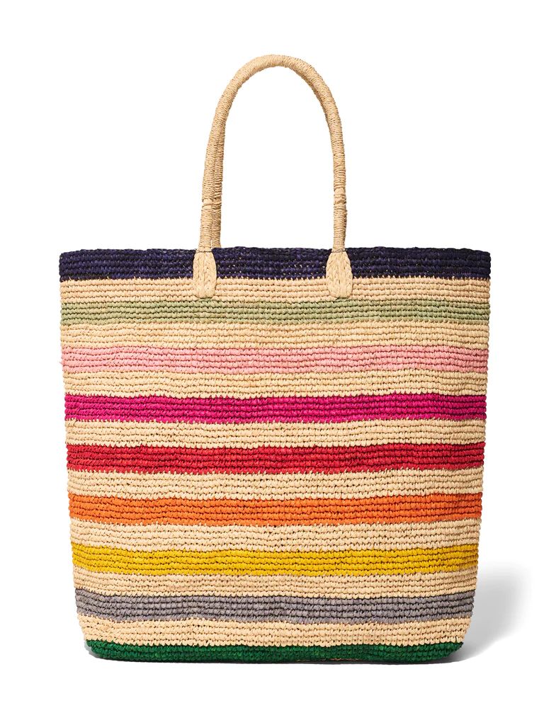 Soleil Straw Tote | Faherty