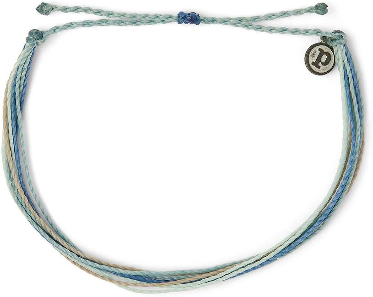 Pura Vida Originals Anklet - Plated Charm, Adjustable Band - 100% Waterproof | Amazon (US)