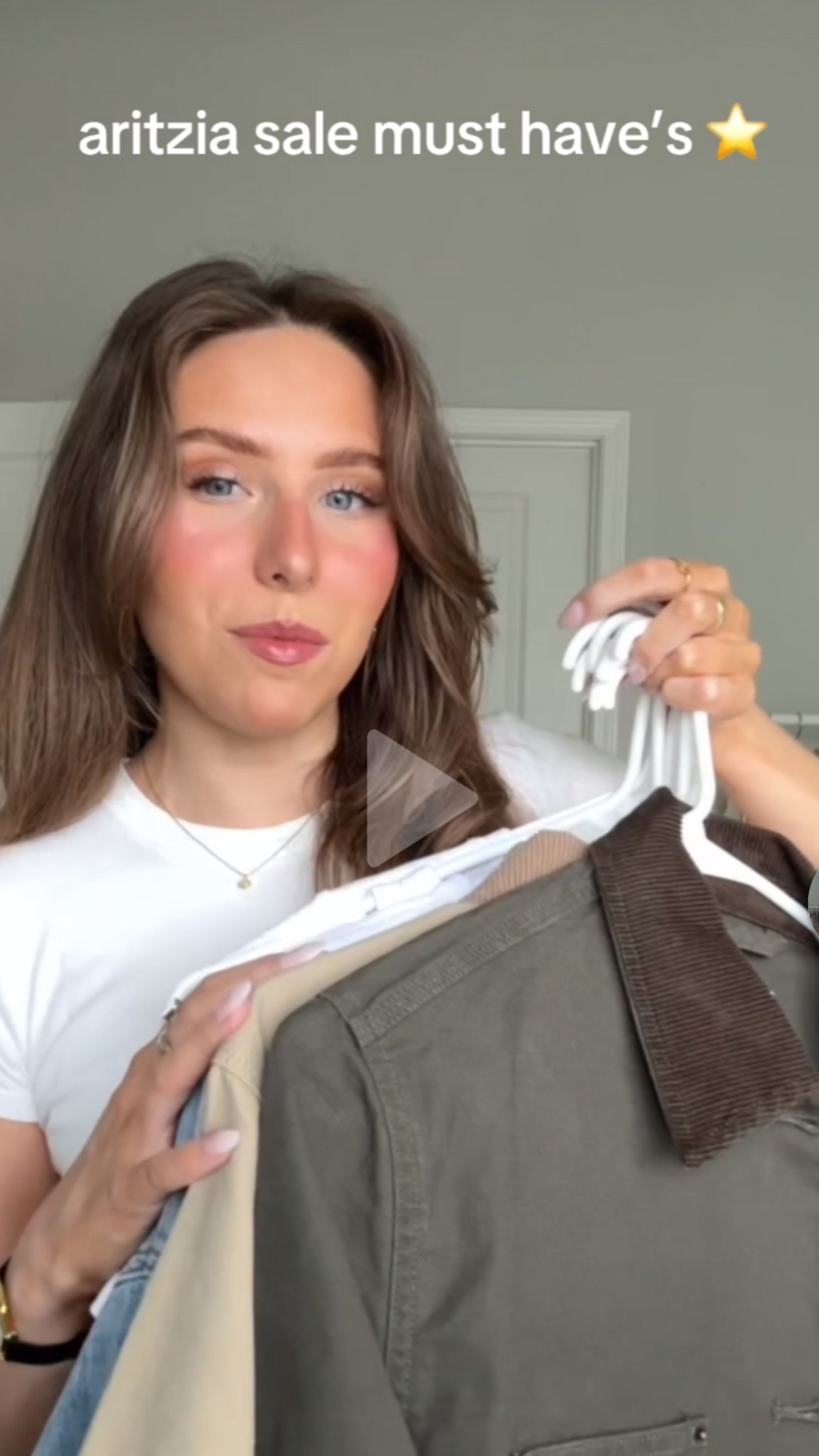 @aritzia clientele sale 
- HomeStretch Rib Crew T-Shirt- size small
- HomeStretch Rib Crew Waist Tank- size small
- Sunday best BestHug Little Ribbed Icon T-Shirt- size small (would get a size medium next time)
- TNA Mighty Cotton Lomu Polo Longsleeve- size medium 
- Cashmere Relaxed Crew Cardigan- size medium 
- Sicily cardigan- size small 
- Denim forum The '80s Comfy Denim Shirt- size small 
- TNA Gramercy Shrug- size small
- Barkley Lightweight Workwear Jacket- size medium
- Barnett Lightweight Chore Jacket - size small
- Cozy Sweatfleece Boyfriend Balloon Sweatpant- size medium
- Cozy Sweatfleece New Mega Crew Sweatshirt- size Large (would get a medium next time)
- Cozy Sweatfleece Mega Raglan Hoodie- size Large (would get a medium next time)
- Cozy Sweatfleece Boyfriend Boxy Zip Hoodie - size medium (or large for more oversized fit)
- (Forgot to include in video) Cozy Sweatfleece Mega Zip Hoodie (size medium)
- Legendary Solid Brass Suede Belt- size small  (would get a medium next time)
- TNA Best-ever Ankle Sock 5-pack - size XS/S (I’m a size 7.5/8 in shoes)
- TNA Keller Pant- size 6 
- Wilfred lodge pant- size medium
- Levi’s baggy dad jean- size 27
- Denim forum The '90s Iggy Lo-rise Baggy Jean- size 28
- Agolde Parker Jean short- size 26 (would get a 27 next time)
- Denim forum The Ex-boyfriend Hi-rise Denim Short- size 28
- Cozy Sweatfleece Mega Cargo™ Mid-thigh Short- size m


#LTKStyleTip #LTKSummerEdit #LTKSaleAlert