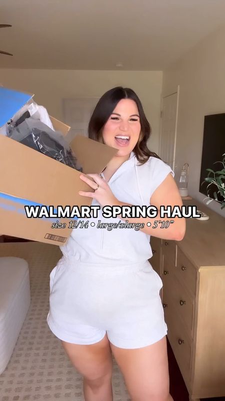 New spring arrivals from WalmartI Here I’m sharing some skirts & tops!

Sizes: 
Black tank - L
White pleated skirt - L
Linen blend shorts - XL
Denim top - XL
Eyelet white skirt - L
Black top - L
Denim skirt - 14 
White eyelet top - XL 

Walmart fashion, Walmart haul, Walmart spring, spring fashion, spring outfits, affordable fashion, midsize 


#LTKVideo #LTKMidsize #LTKFindsUnder50