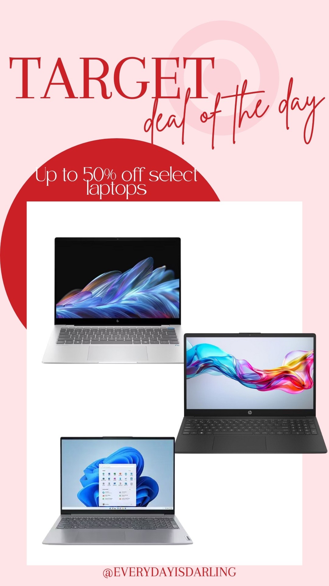 Target’s deal of the day on select laptops! 

#LTKGiftGuide #LTKSaleAlert